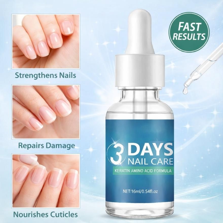 3 Days Nail Care Keratin Amino Acids 16ml Each (Pack of 2) - Ashish shop's