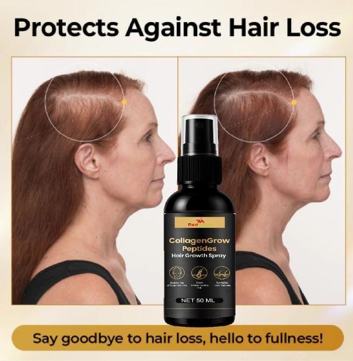 Collagen Grow Hair Restore Spray 50ml Each (Pack of 2) - Ashish shop's
