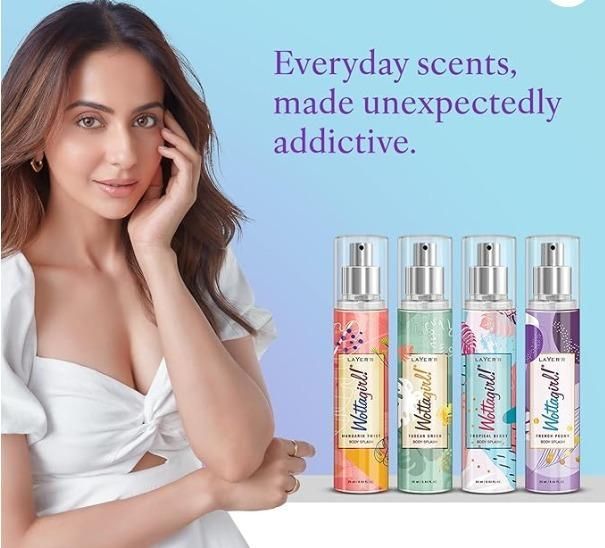Layer'r Wottagirl Wood Body Splash Spray For Women (25ML) Pack of 4 - Ashish shop's