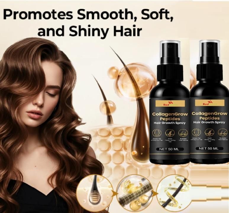 Collagen Grow Hair Restore Spray 50ml Each (Pack of 2) - Ashish shop's