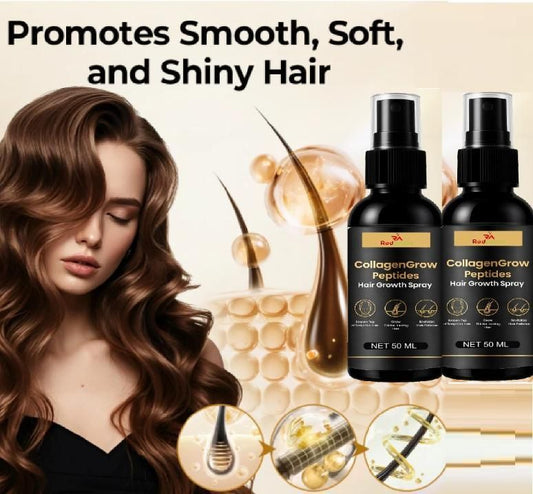 Collagen Grow Hair Restore Spray 50ml Each (Pack of 2) - Ashish shop's